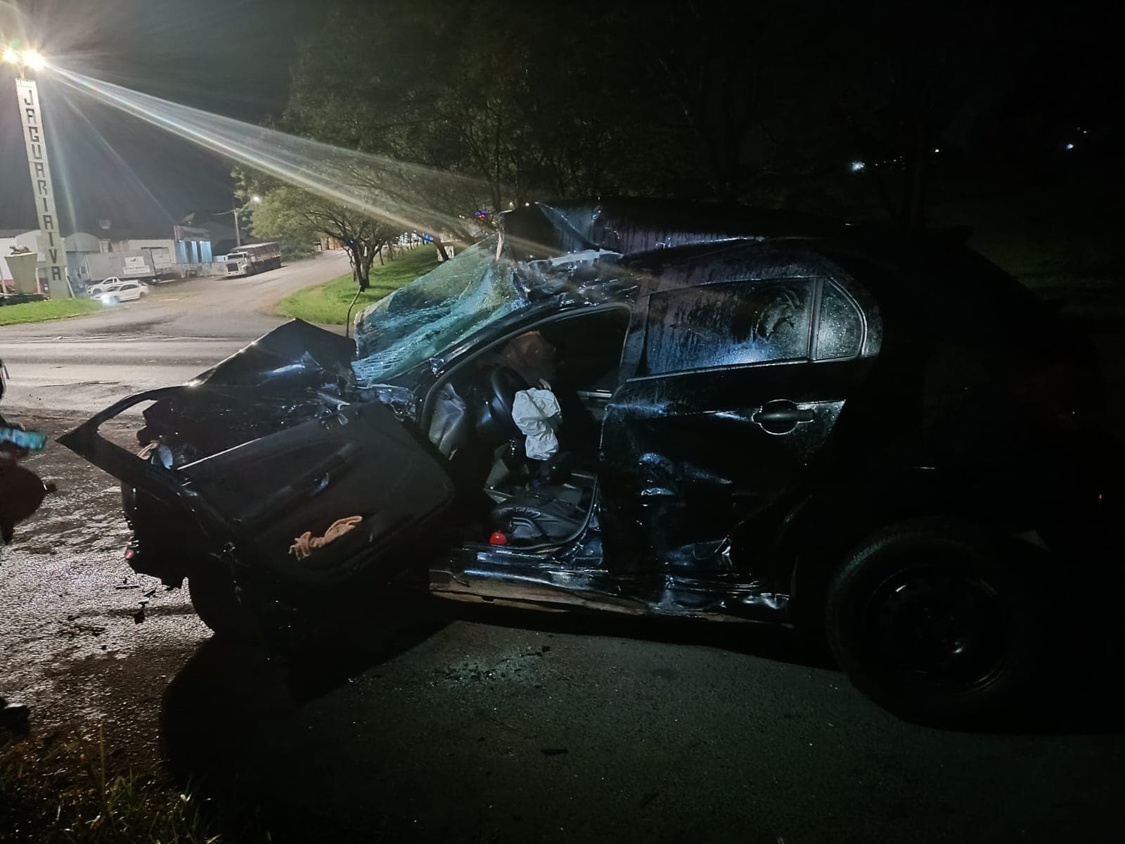 Acidente mata motorista de carro na PR-092 em Jaguariaíva