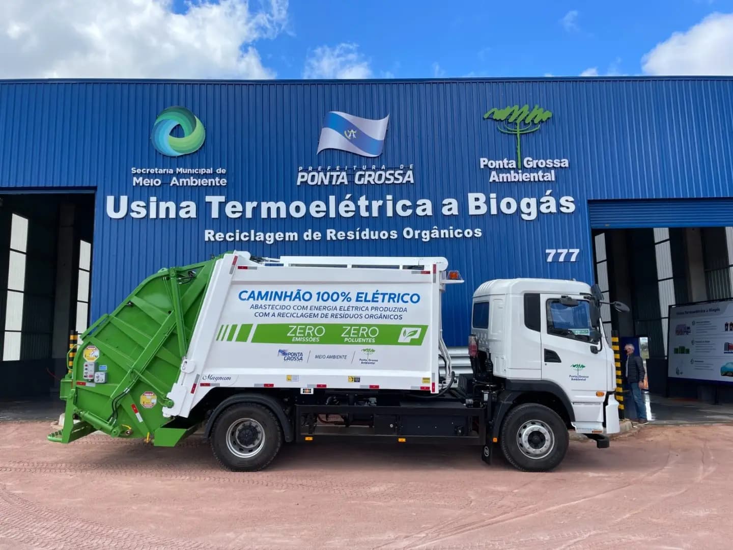 Usina Termoelétrica a Biogás de Ponta Grossa concorre a prêmio nacional