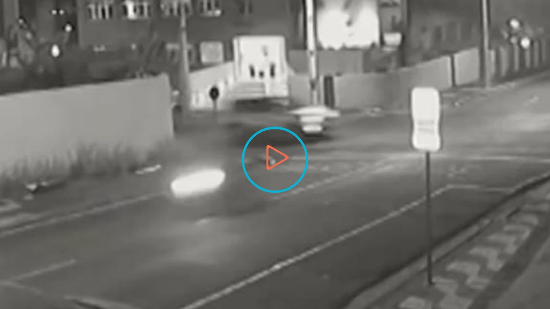Vídeo mostra acidente que matou motociclista na Vila Estrela em PG