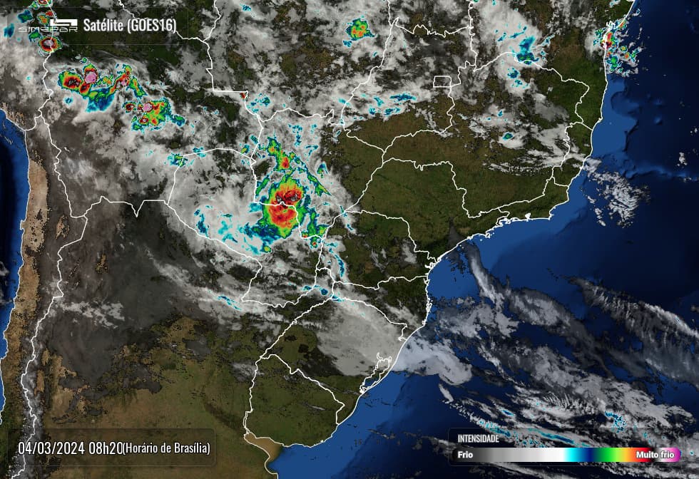 Semana começa com calor e possibilidade para pancadas de chuva em PG e região