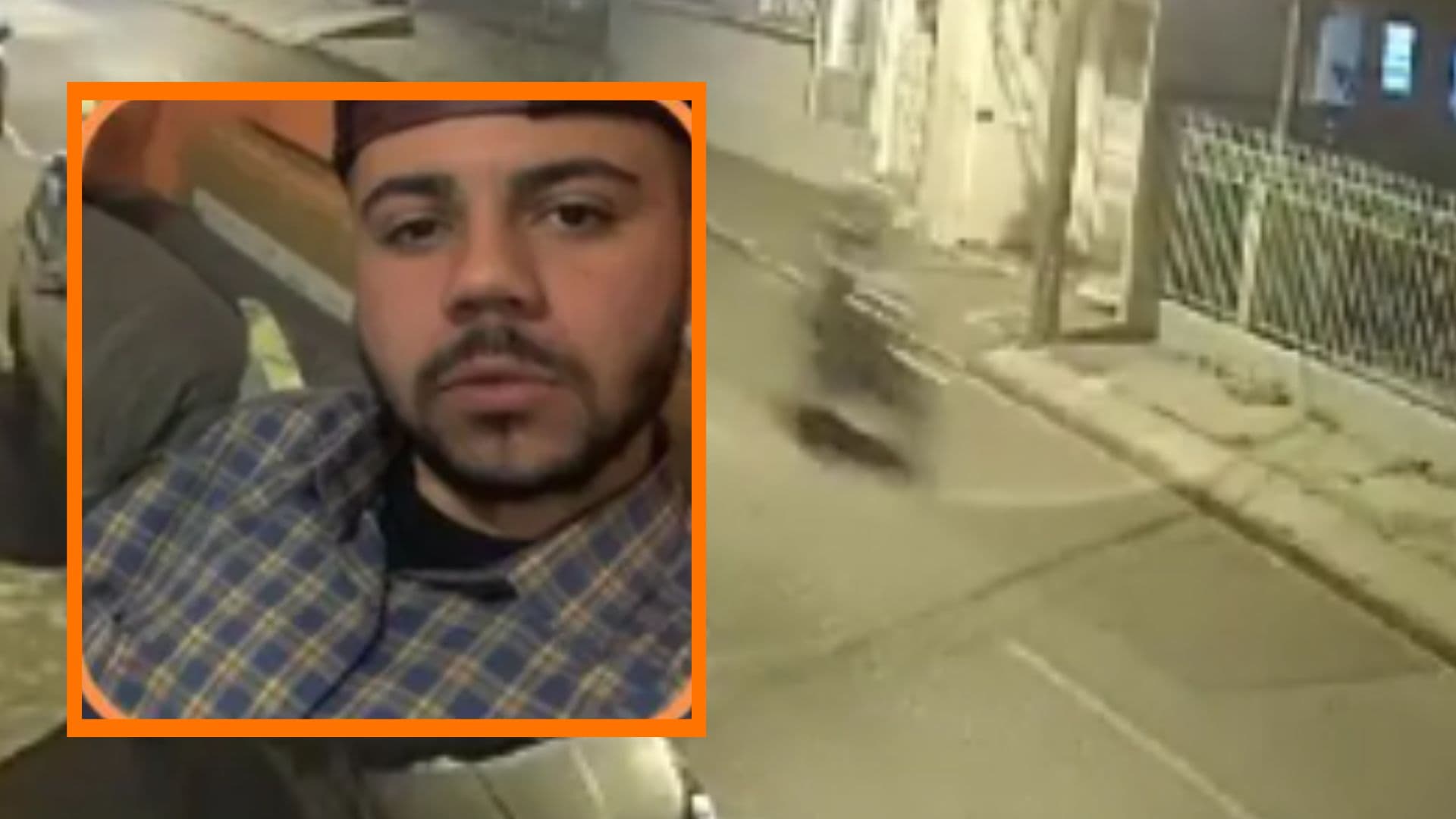 Vídeo mostra acidente que matou motociclista na Palmeirinha