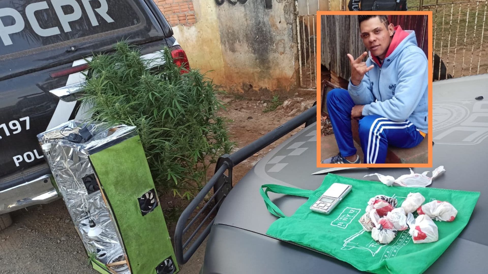 Suspeito de matar homem em PG é preso; Outros dois presos por tráfico