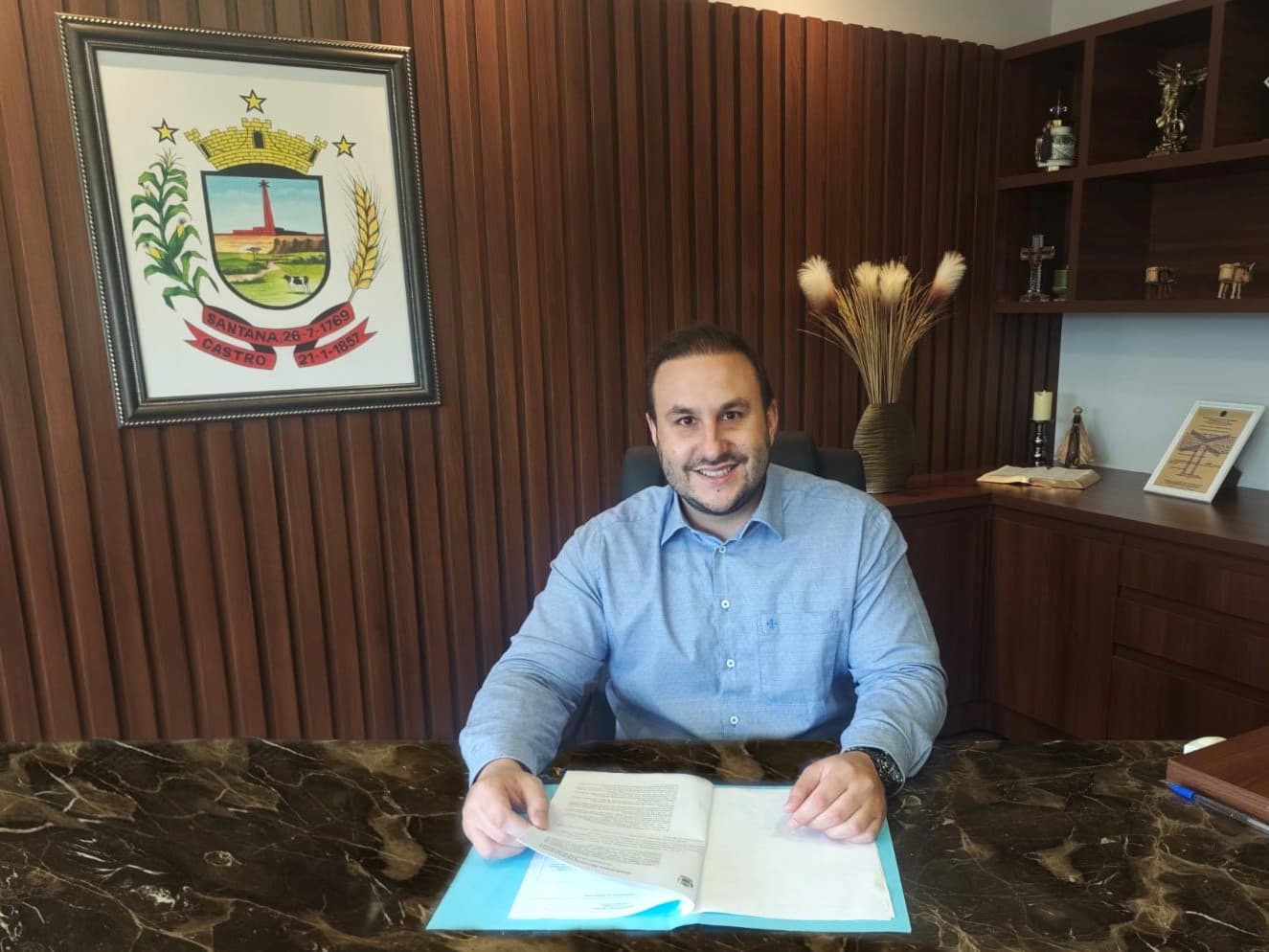 Neto Fadel assume a Prefeitura de Castro nos próximos 120 dias