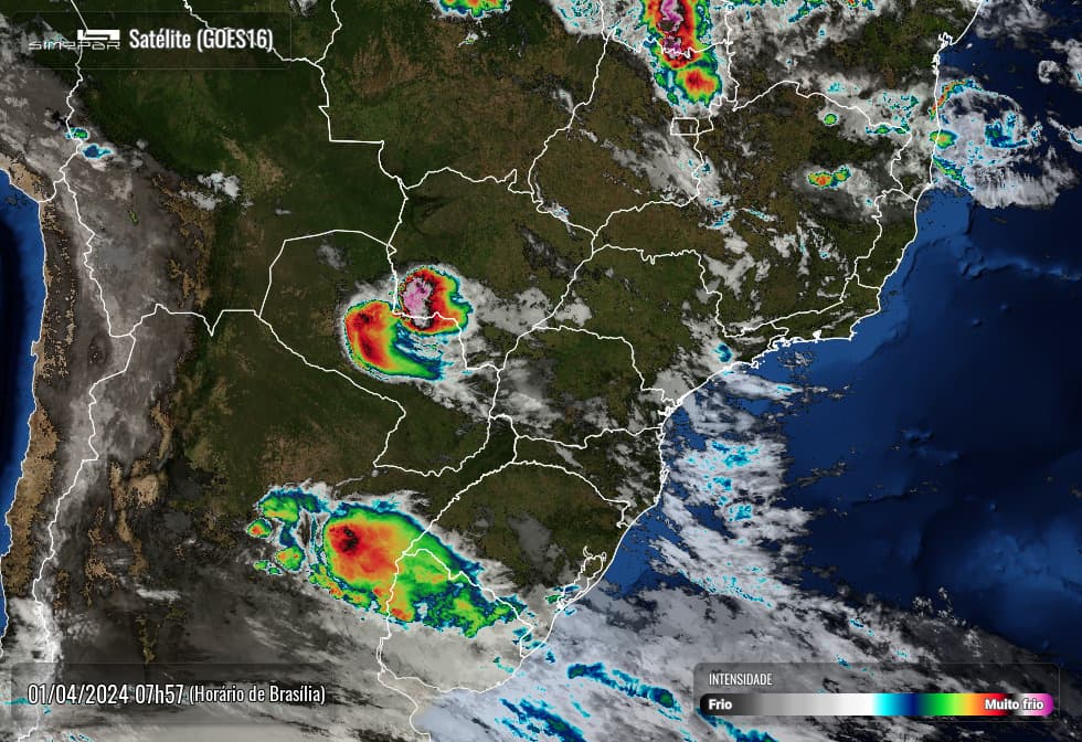 Primeiro dia de abril começa com temperatura agradável em Ponta Grossa e região