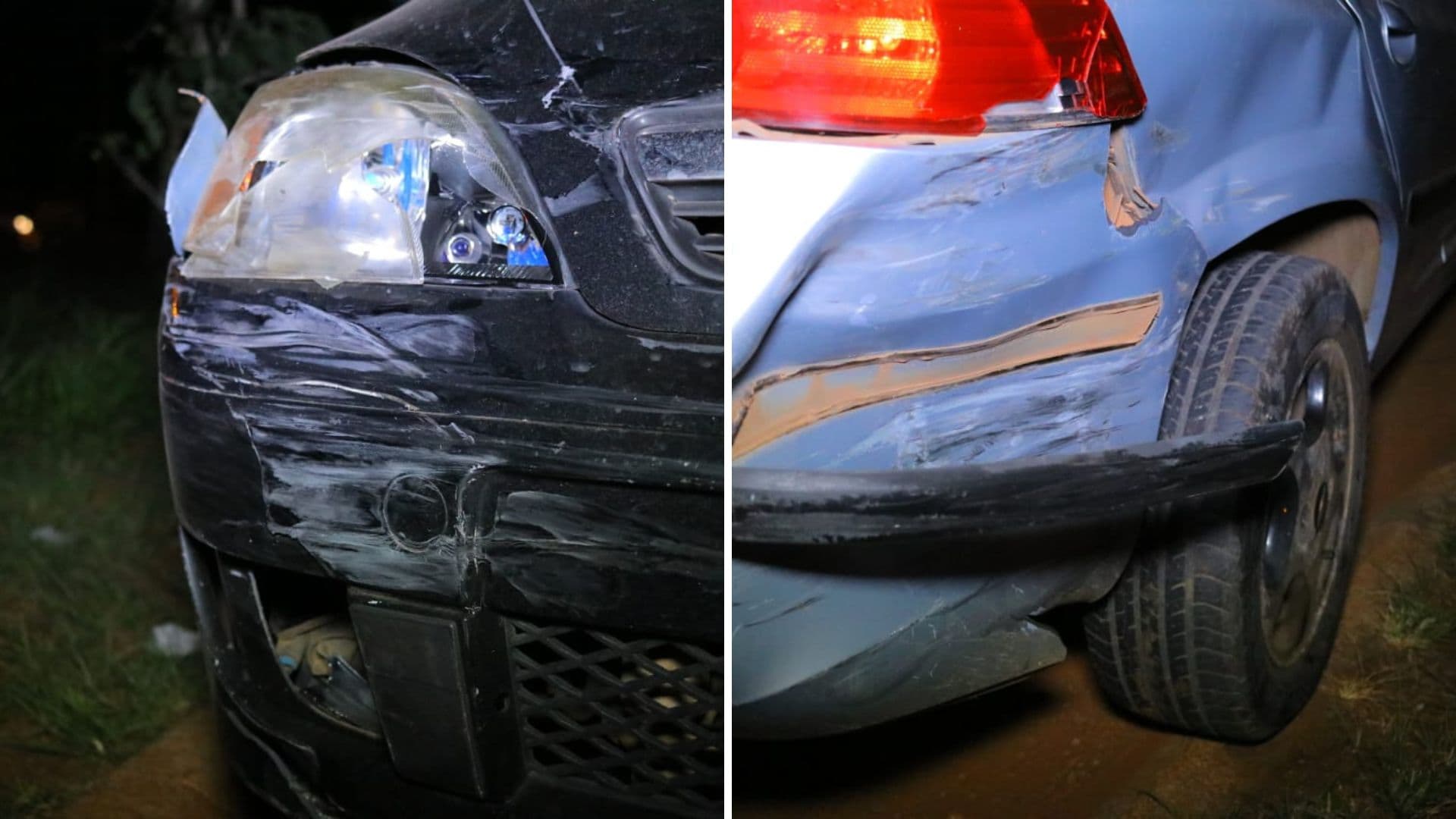 Motorista se distrai e provoca acidente em Ponta Grossa