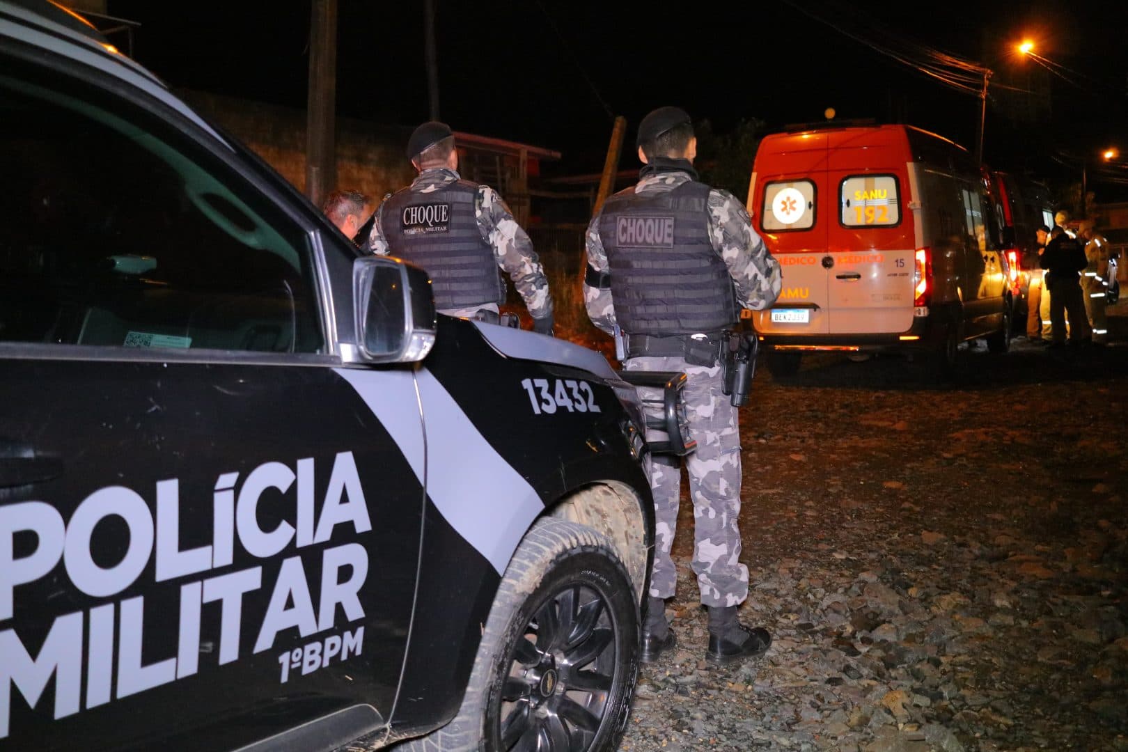 Homem de 61 anos é alvejado por três tiros em PG