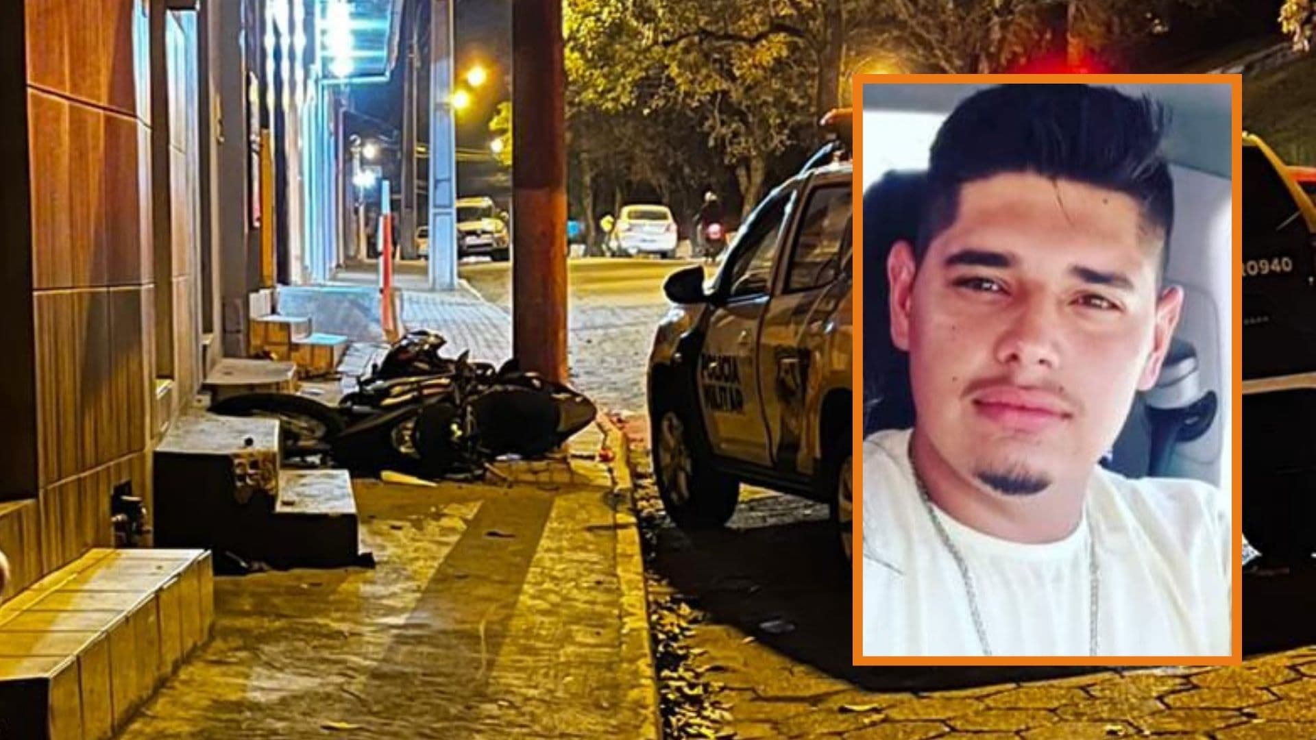 Identificado motociclista que morreu em grave acidente em Jaguariaíva. Veja o vídeo 