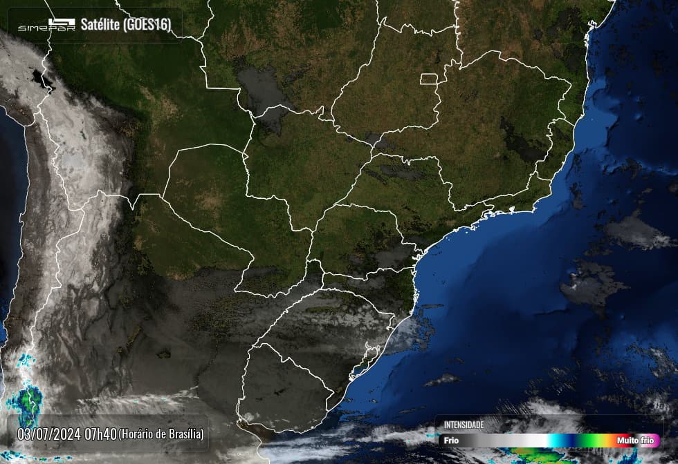 Quarta-feira segue com tempo estável e temperaturas ficam amenas em PG e região