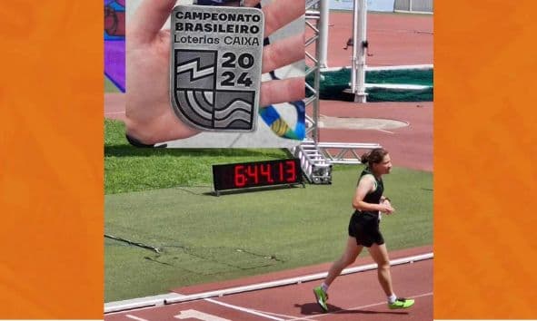 Ponta-grossense conquista pódios no Campeonato Brasileiro de Atletismo Paralímpico