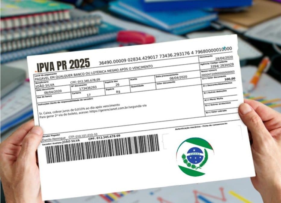 Saiba quais veículos não vão pagar o IPVA 2025 no Paraná