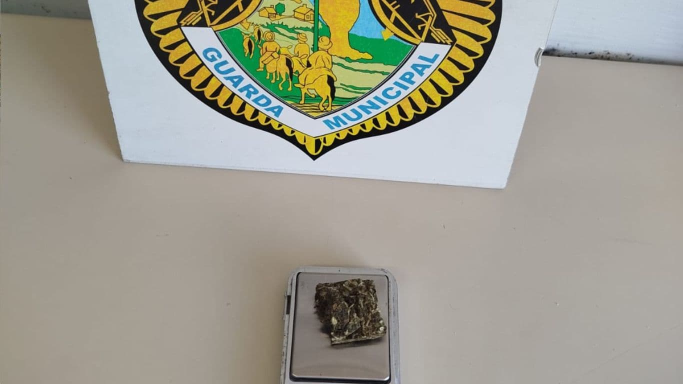 Homem com mandado de prisão e drogas é capturado pela GCM após perseguição em PG