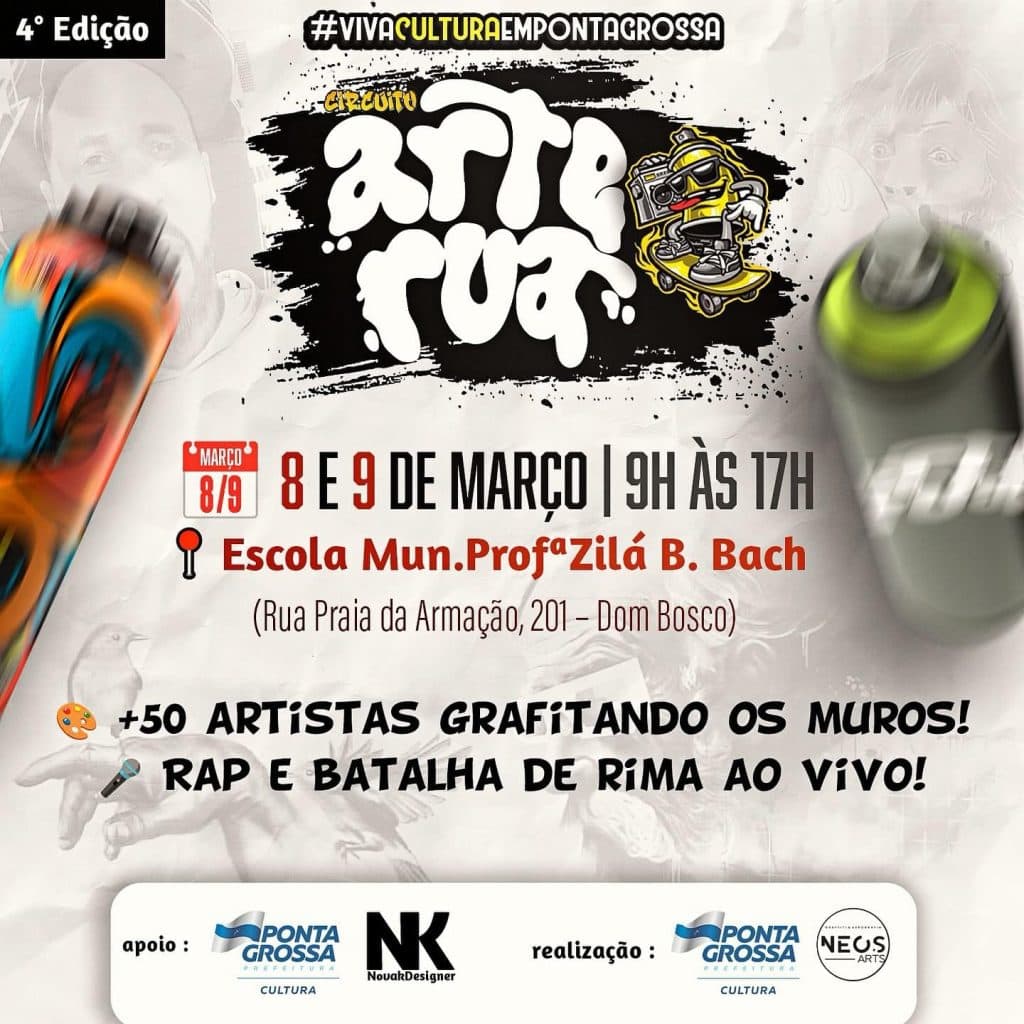 Circuito Arte Rua transforma PG em palco de arte urbana neste fim de semana