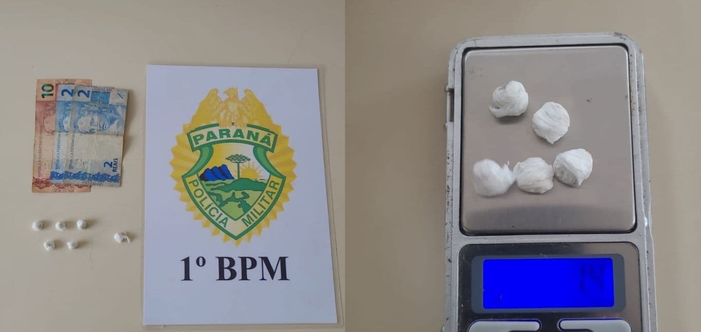 Trio é detido por tráfico de drogas e agressão a policial no Jardim Carvalho em PG