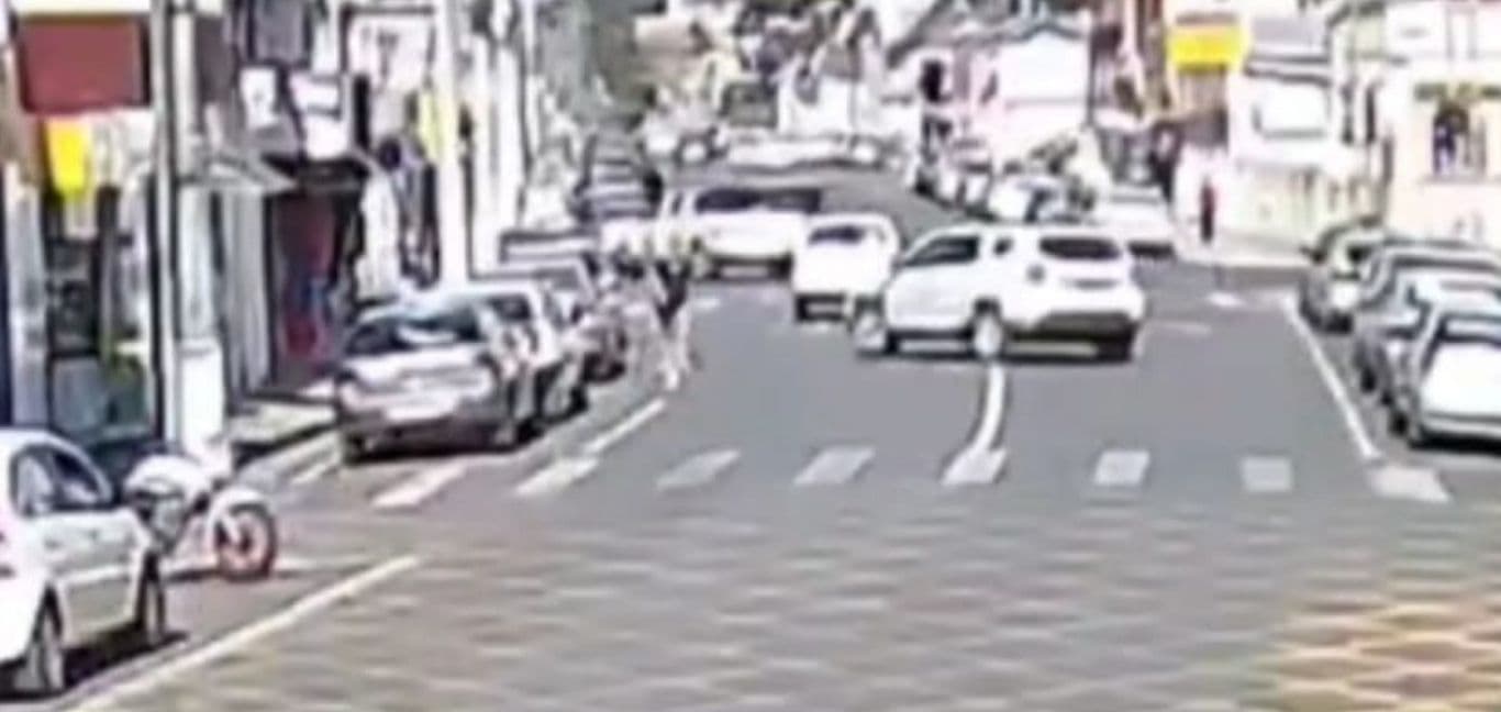 Vídeo: Suspeito de agressão contra companheira é preso em flagrante em Piraí do Sul