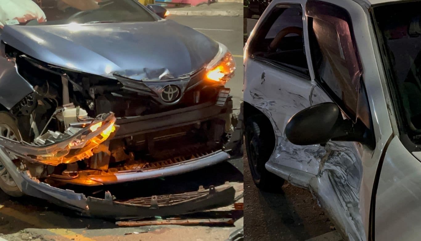 Acidente entre Gol e BMW X5 deixa idoso ferido em Ponta Grossa