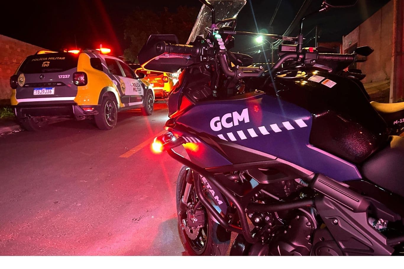 Adolescentes baleados em Ponta Grossa no bairro Contorno