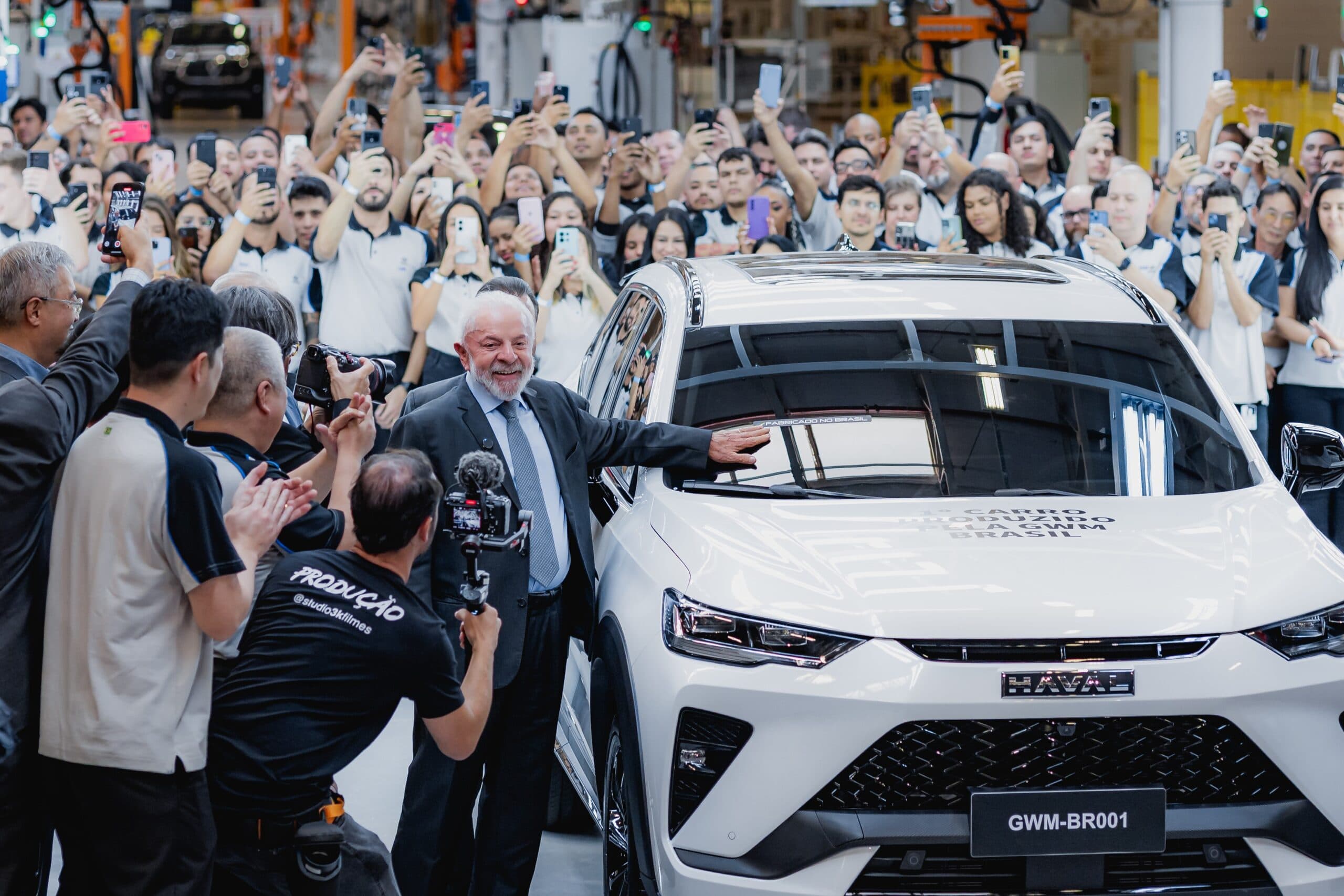 GWM inicia produção de carros em fábrica no Brasil