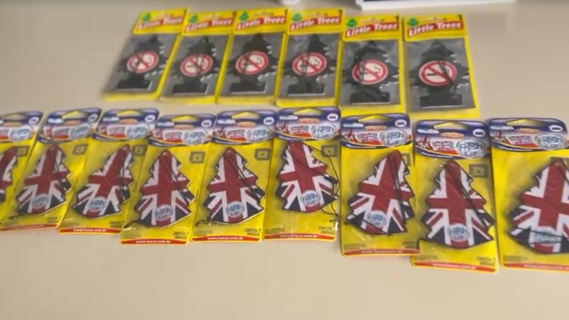 Produtos furtados por homem, dentro de mercado, na Nova Rússsia, na cidade de Ponta Grossa.