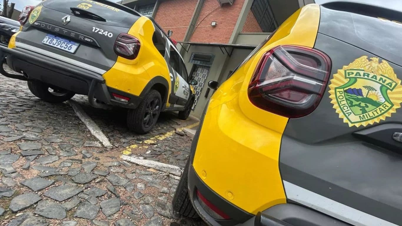 PM age rápido e prende dupla após furto em chácara de Palmeira