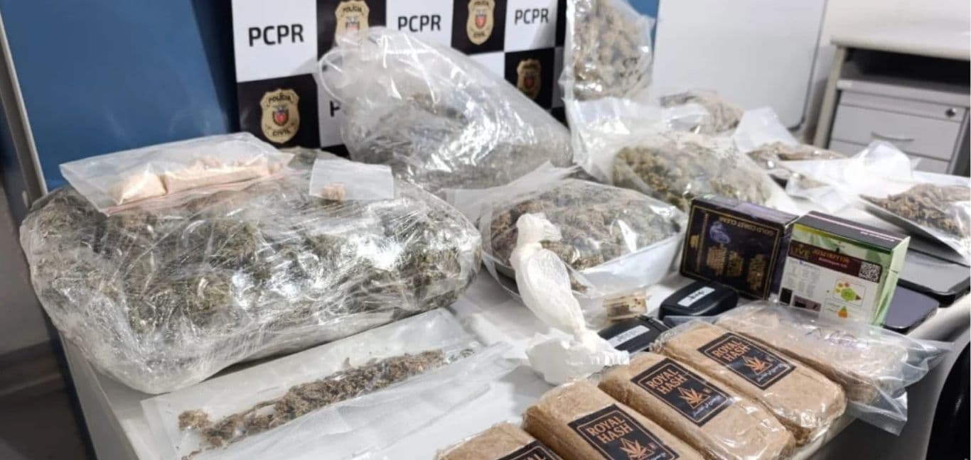 Playboy do tráfico é preso em condomínio de luxo em cidade do Paraná