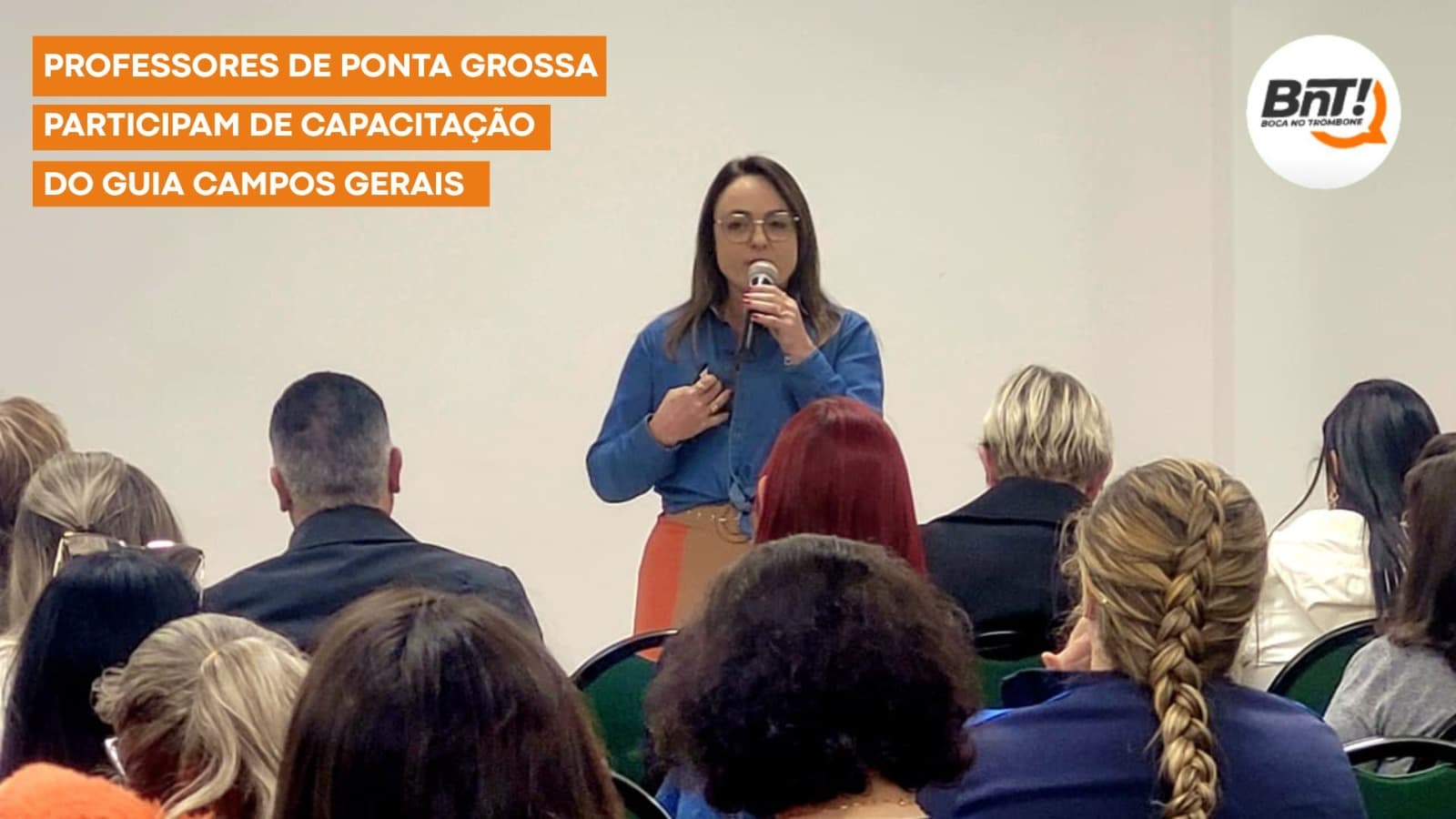 Professores de Ponta Grossa participam de capacitação do Guia Conheça Campos Gerais