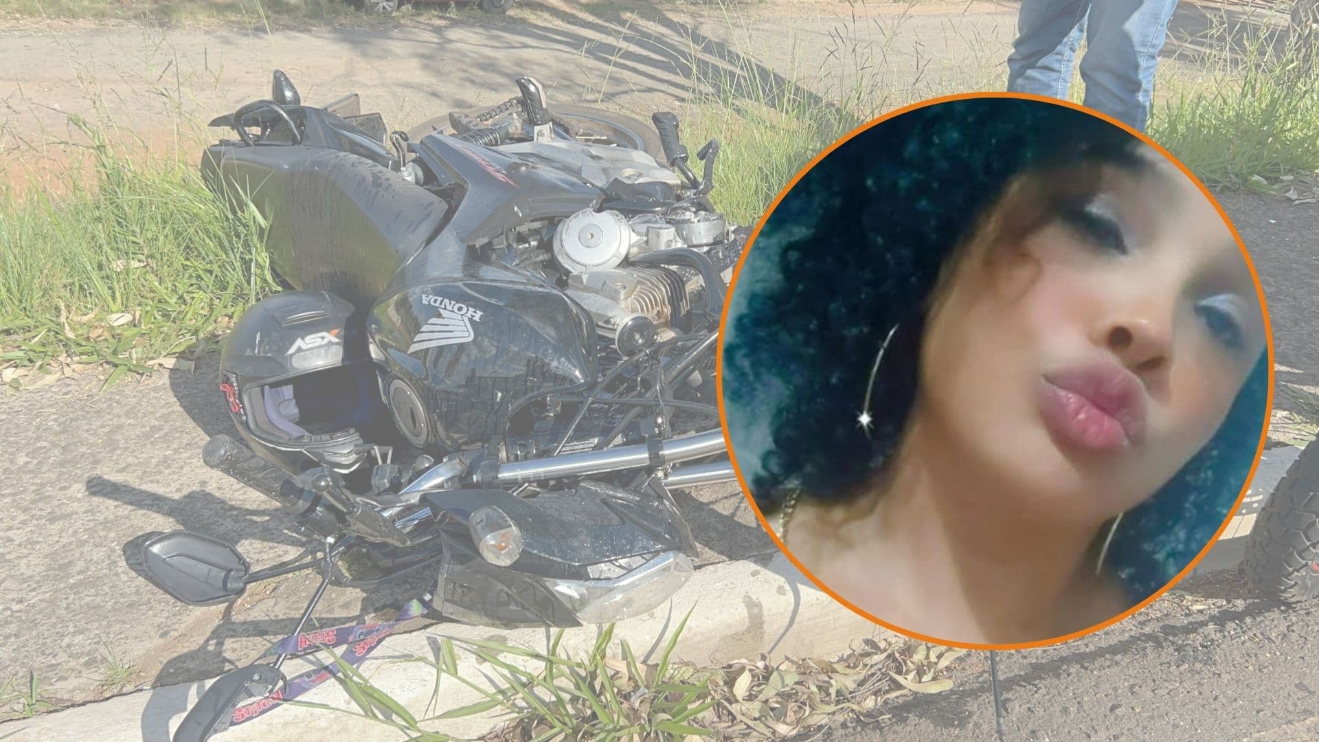 Mulher que colidiu moto em carro não resiste e morre em Ponta Grossa