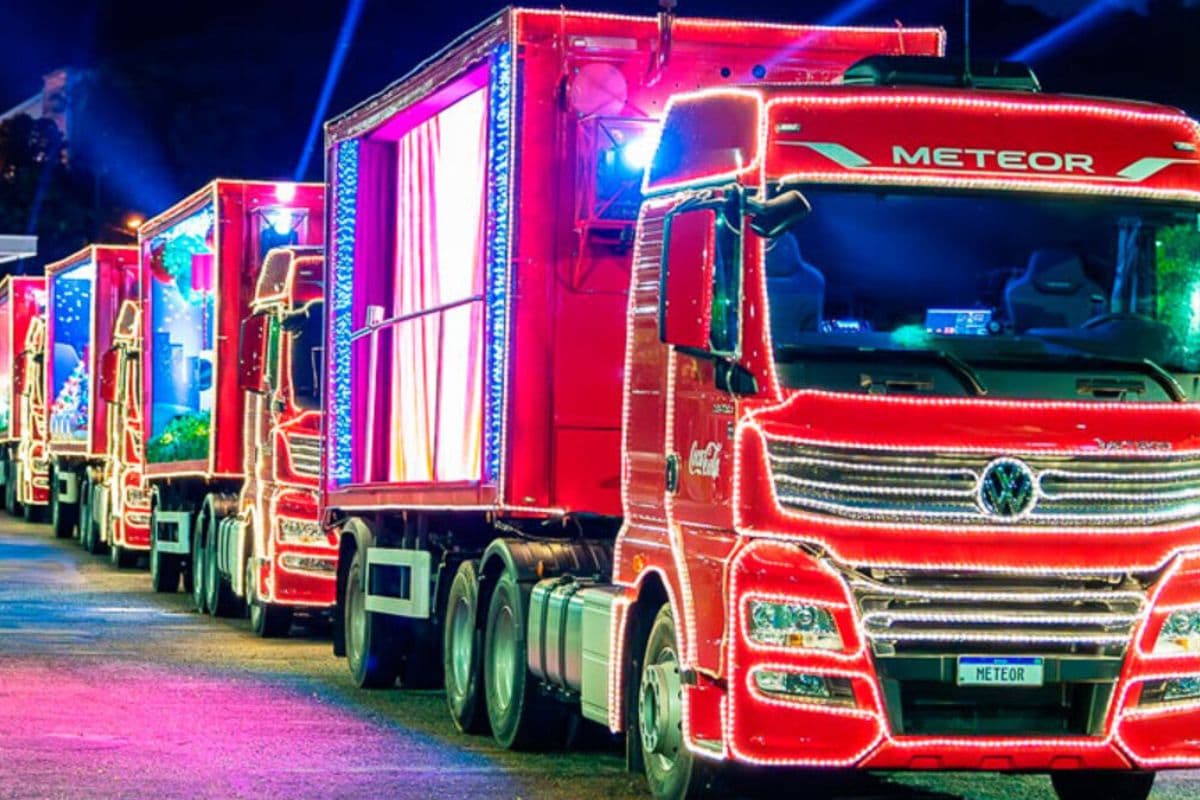 Caravana de Natal da Coca-Cola passa por Ponta Grossa nesta sexta-feira (22)