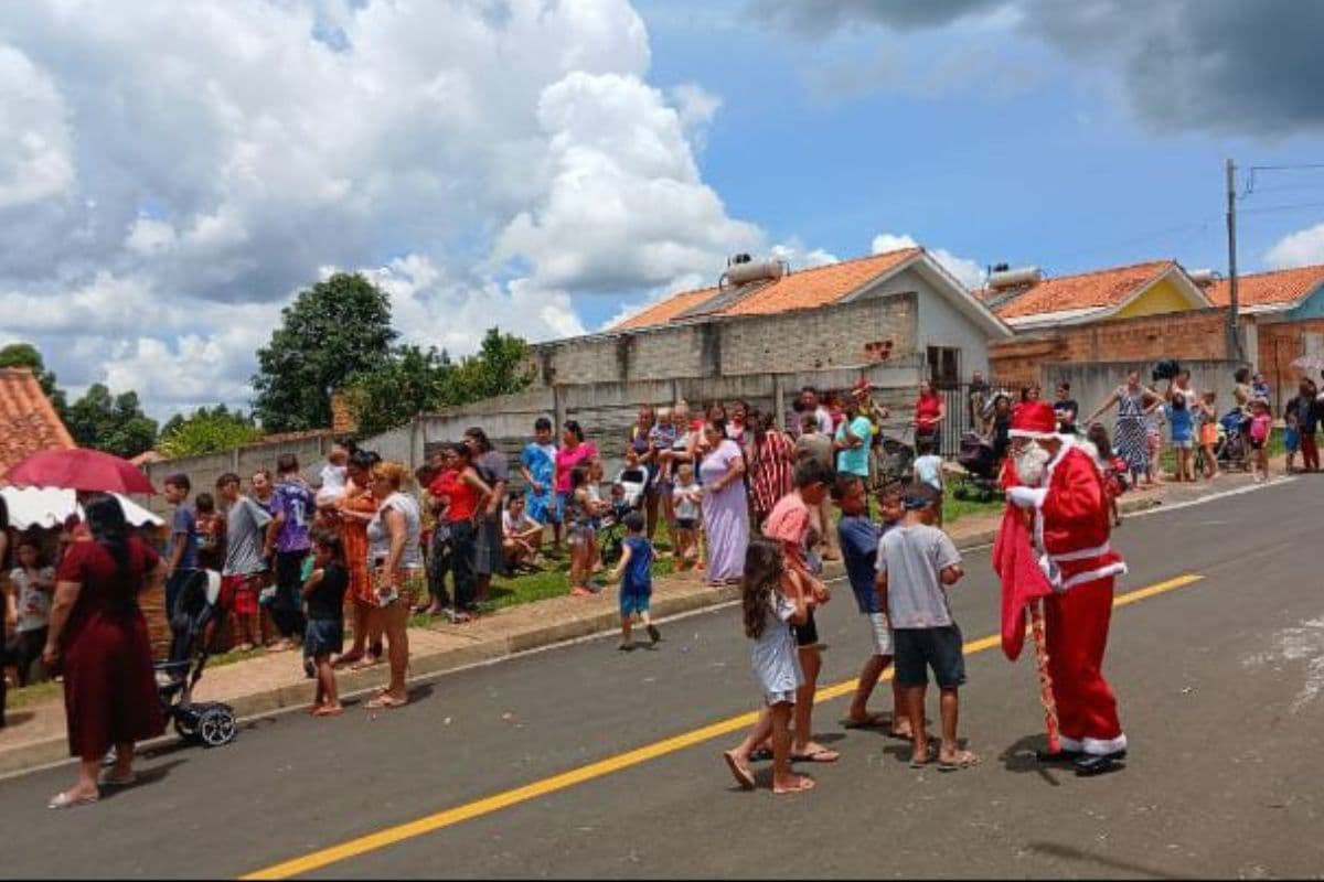 Natal Solidário do Costa Rica em Ponta Grossa atendeu cerca de mil crianças carentes
