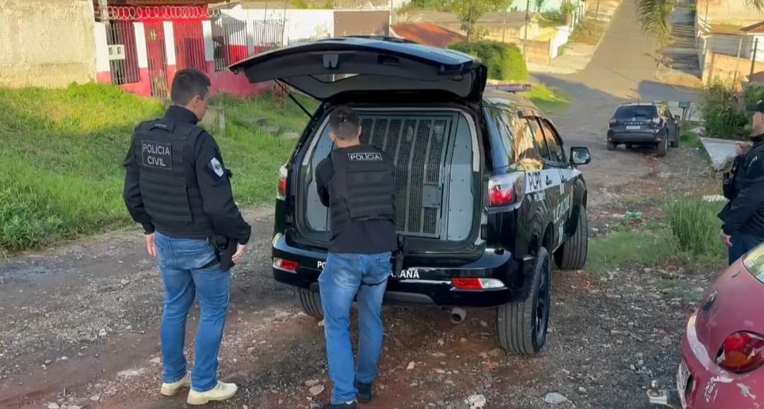 Operação termina em prisões em Ponta Grossa; um deles é suspeito de homicídio