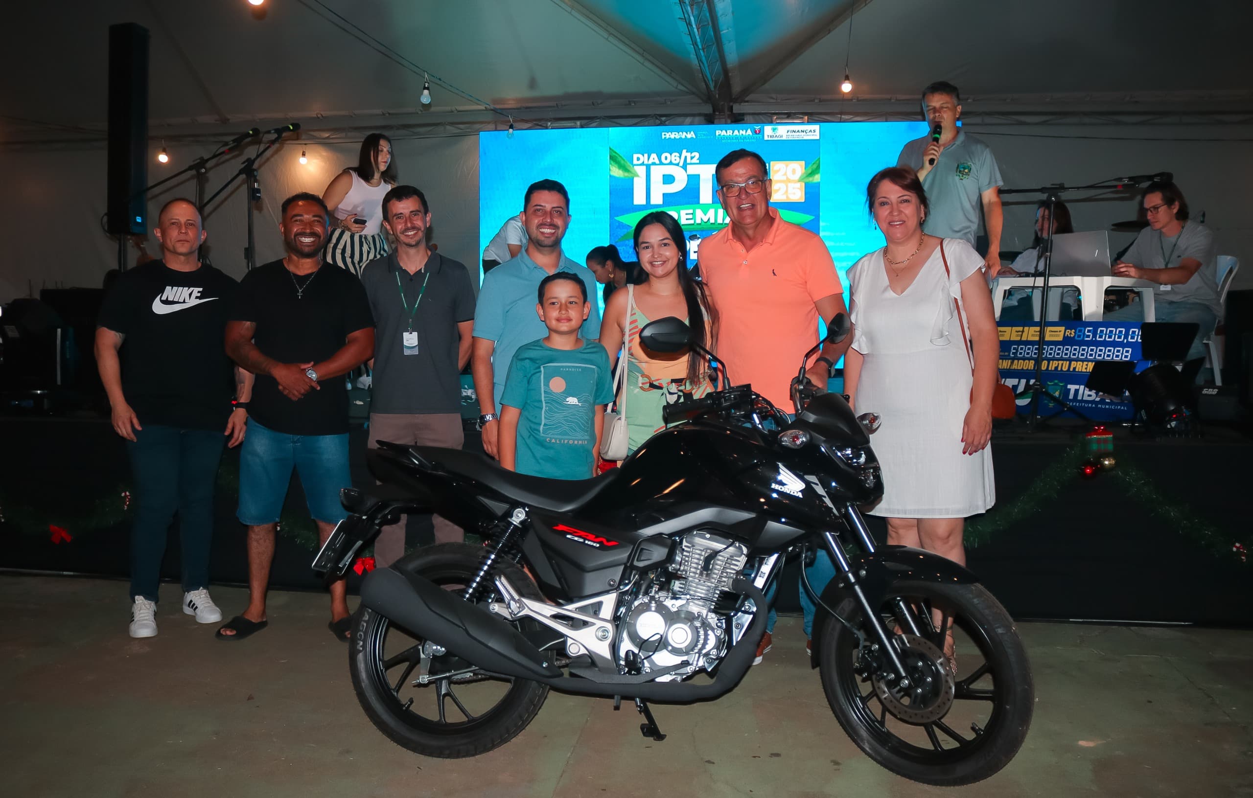 Tibagi conhece os ganhadores do IPTU Premiado 2025