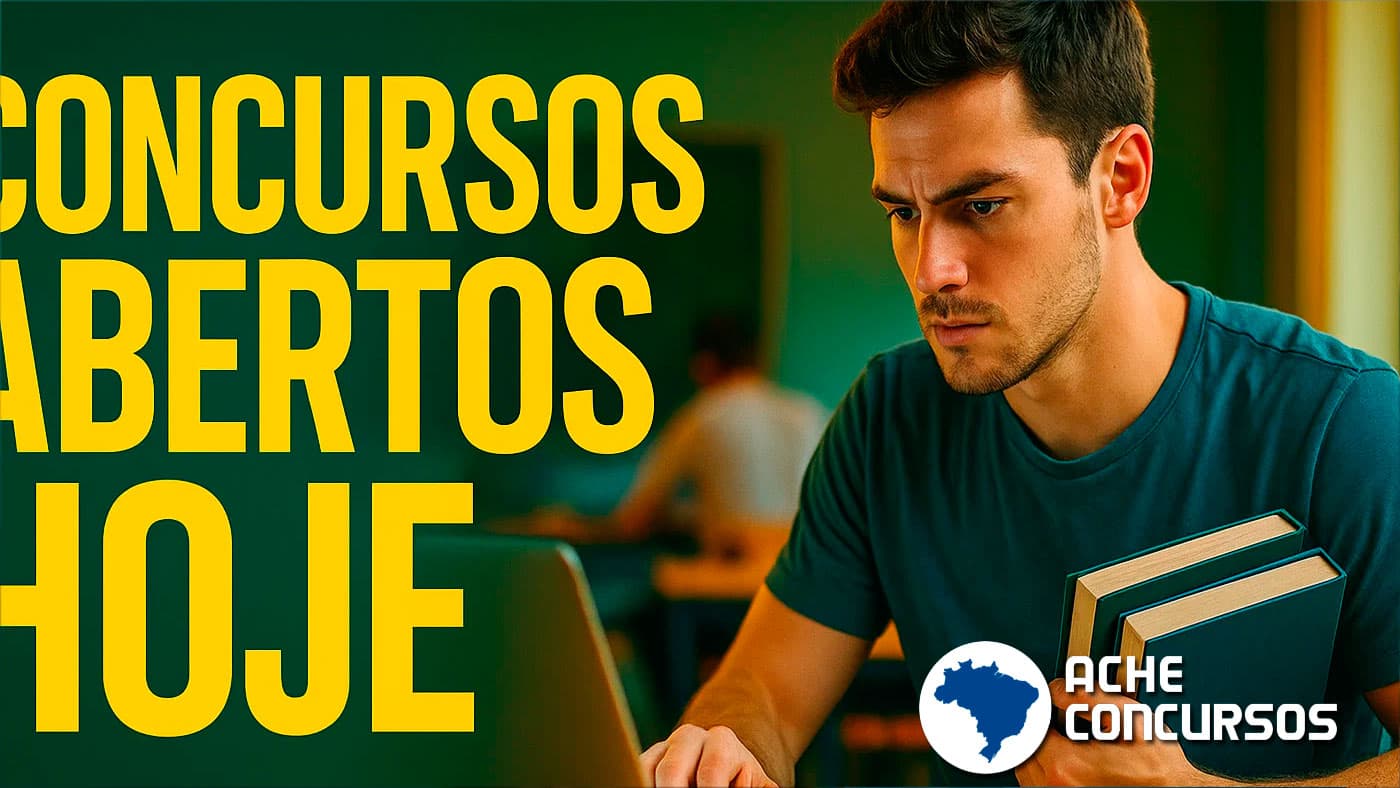 TJ-RJ e mais 20 editais abrem inscrições hoje, 08/12