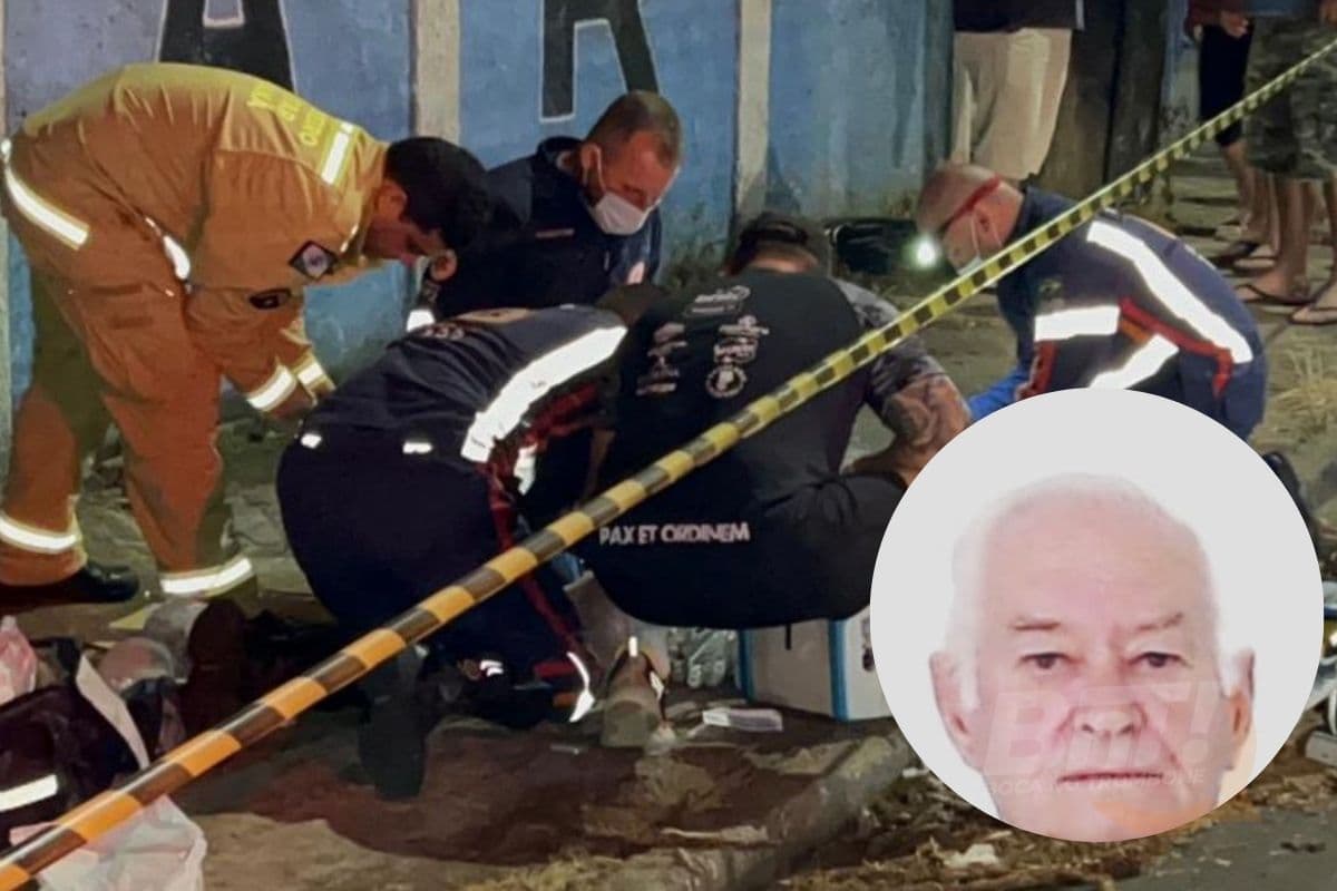 Idoso atropelado por moto em Ponta Grossa morre no hospital
