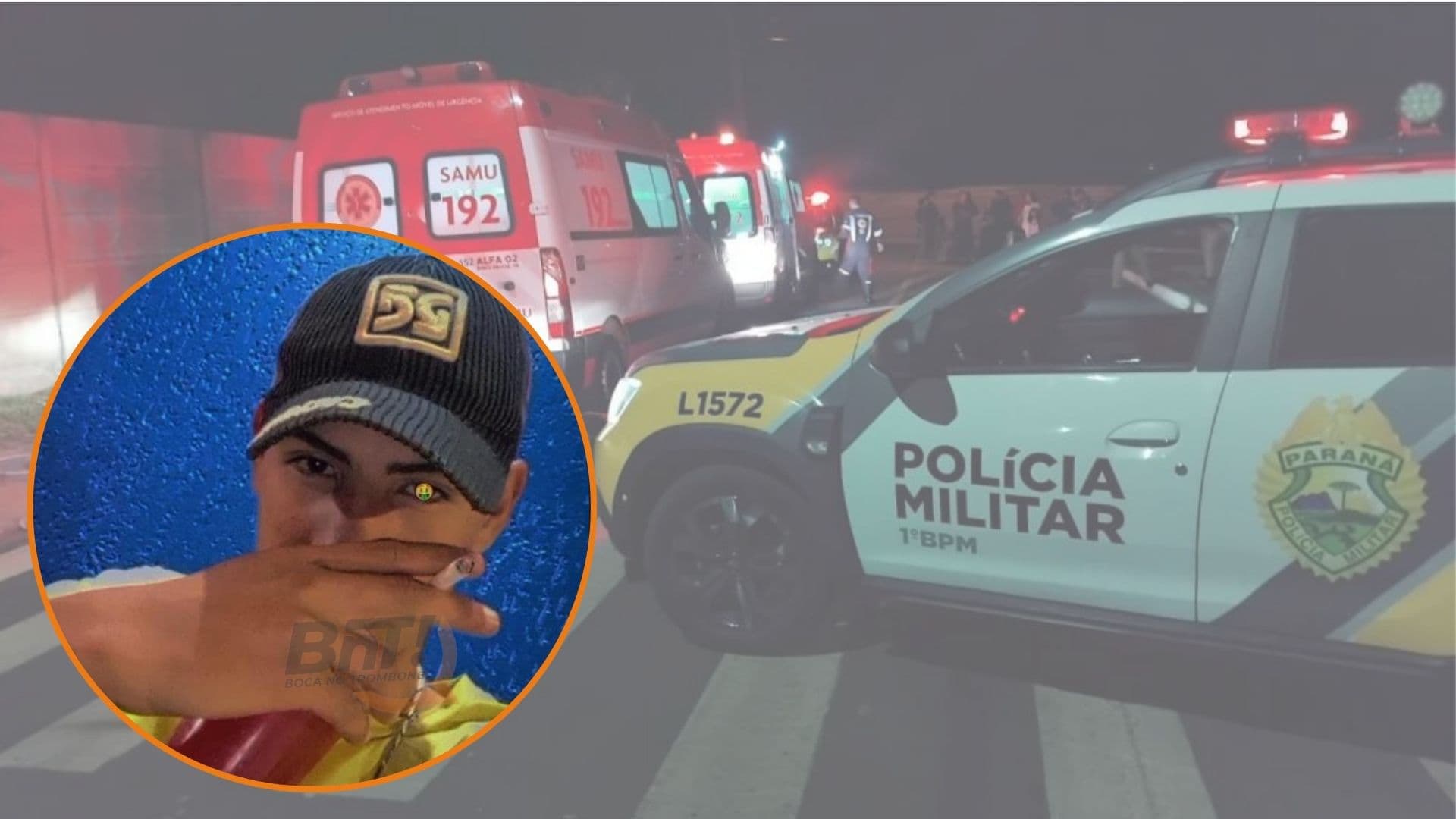 Morre no hospital jovem baleado durante churrasco em Ponta Grossa