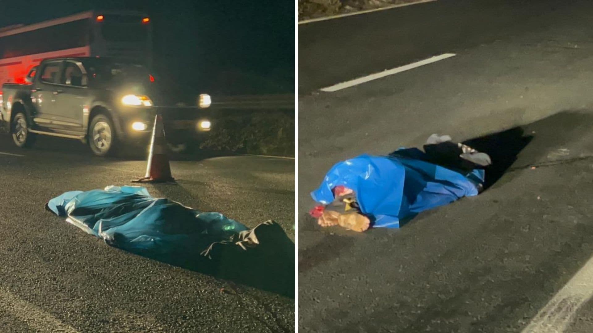PRF detalha que homem morto na BR-376 em PG foi atropelado por diversos veículos