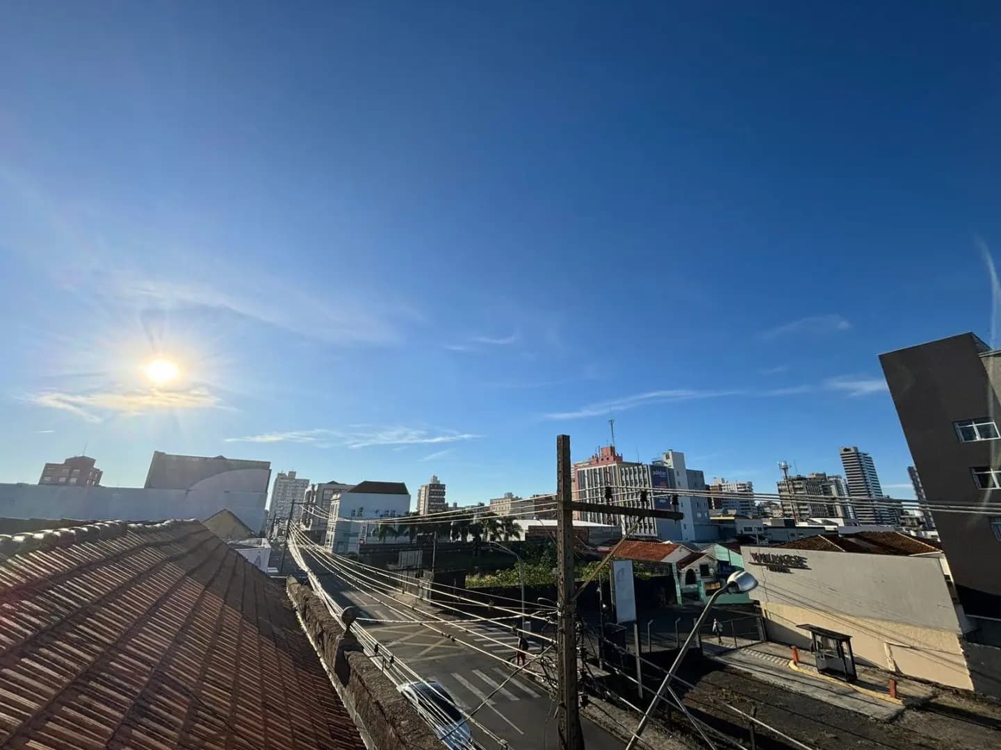 Fim de semana será marcado por calor e chuva em Ponta Grossa e região