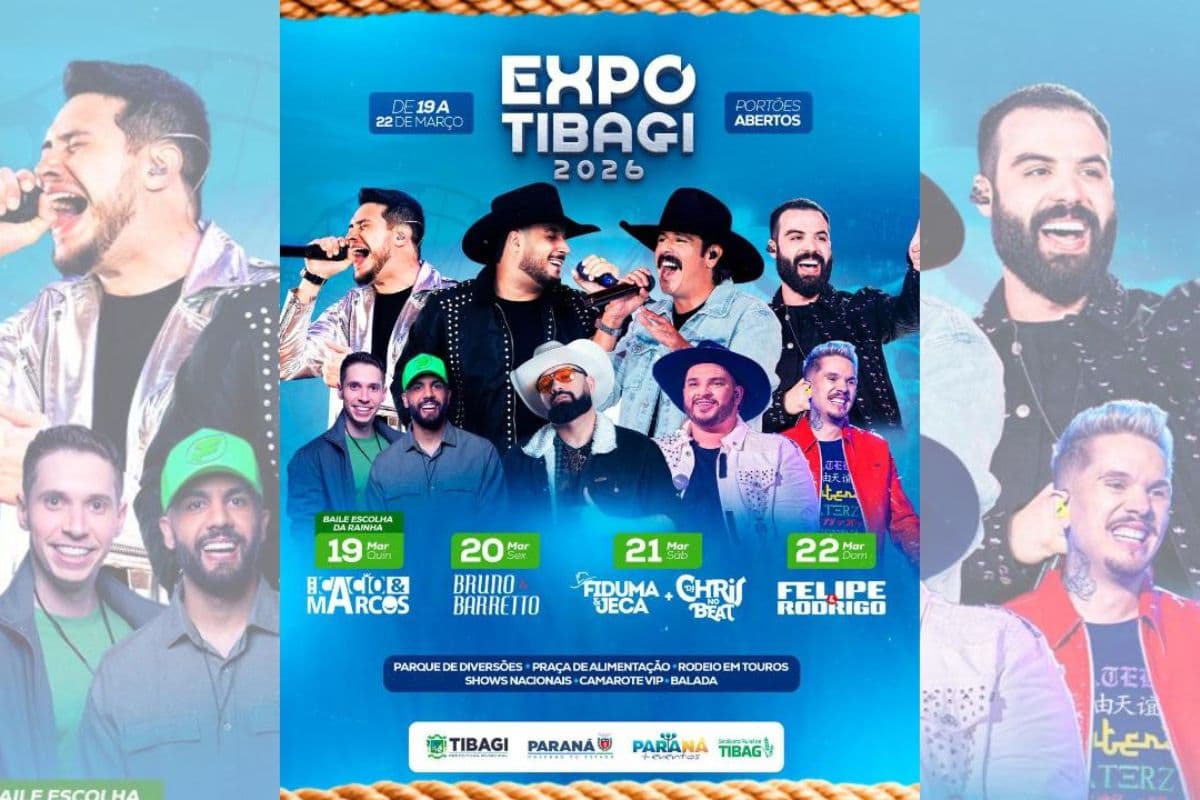Lançamento oficial da Expo Tibagi 2026 apresenta programação com rodeio e shows nacionais