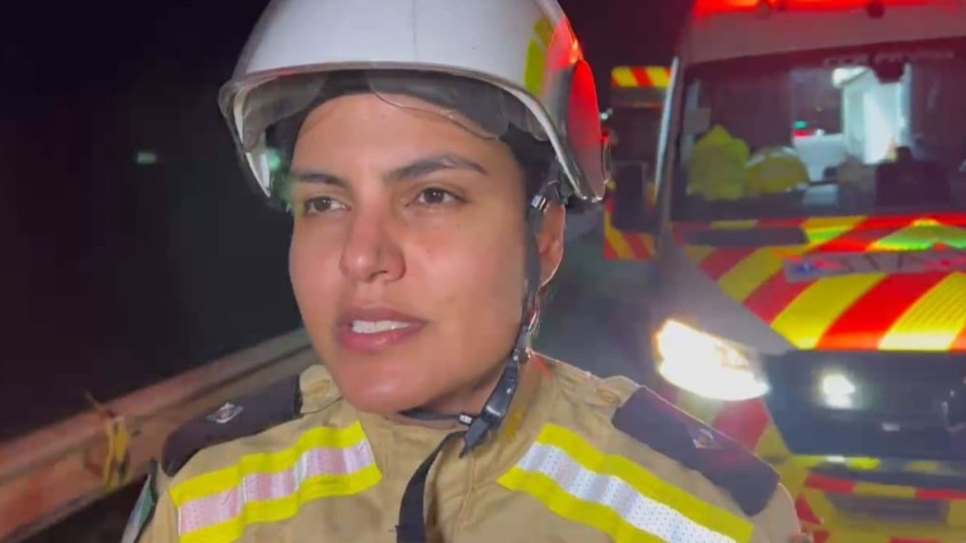 Tenente do Corpo de Bombeiros detalha ocorrência grave na BR-376 em PG