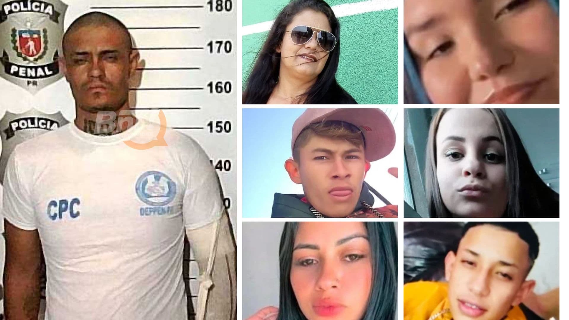 Suspeito de matar várias pessoas em PG é preso após acidente na rodovia