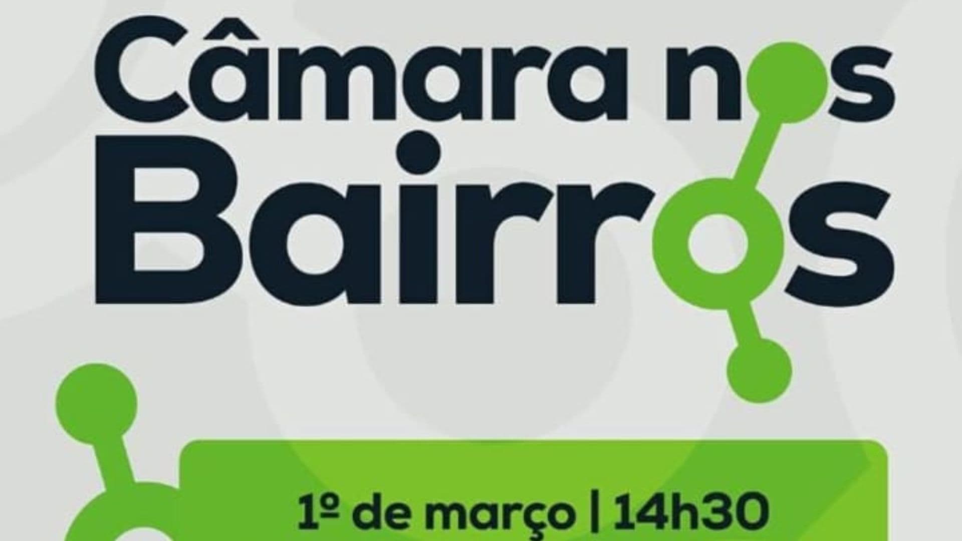 Câmara nos Bairros chega ao Jardim Carvalho neste domingo