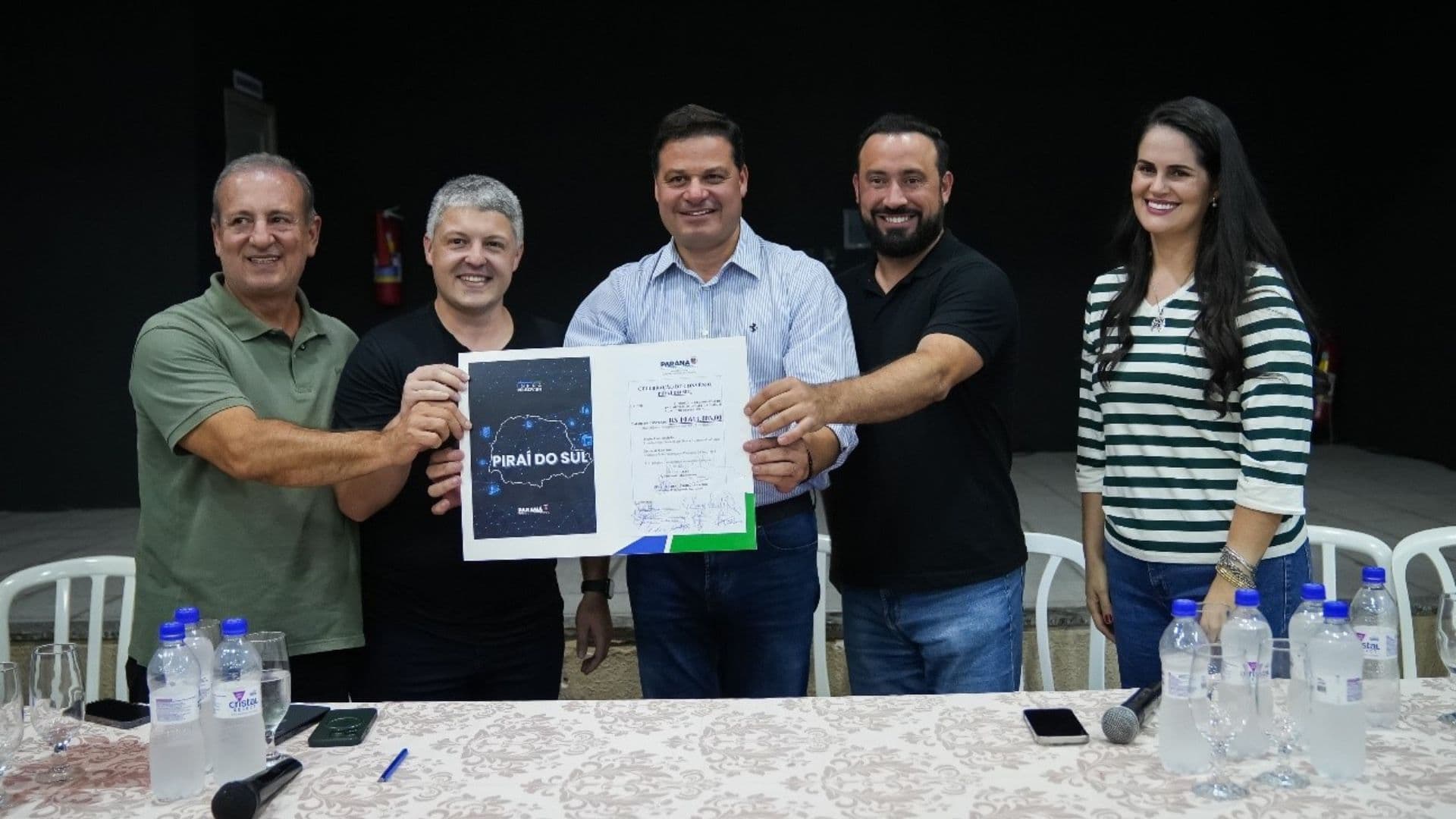 Piraí do Sul anuncia revitalização de Bosque e asfalto com investimento de R$ 10,6 milhões