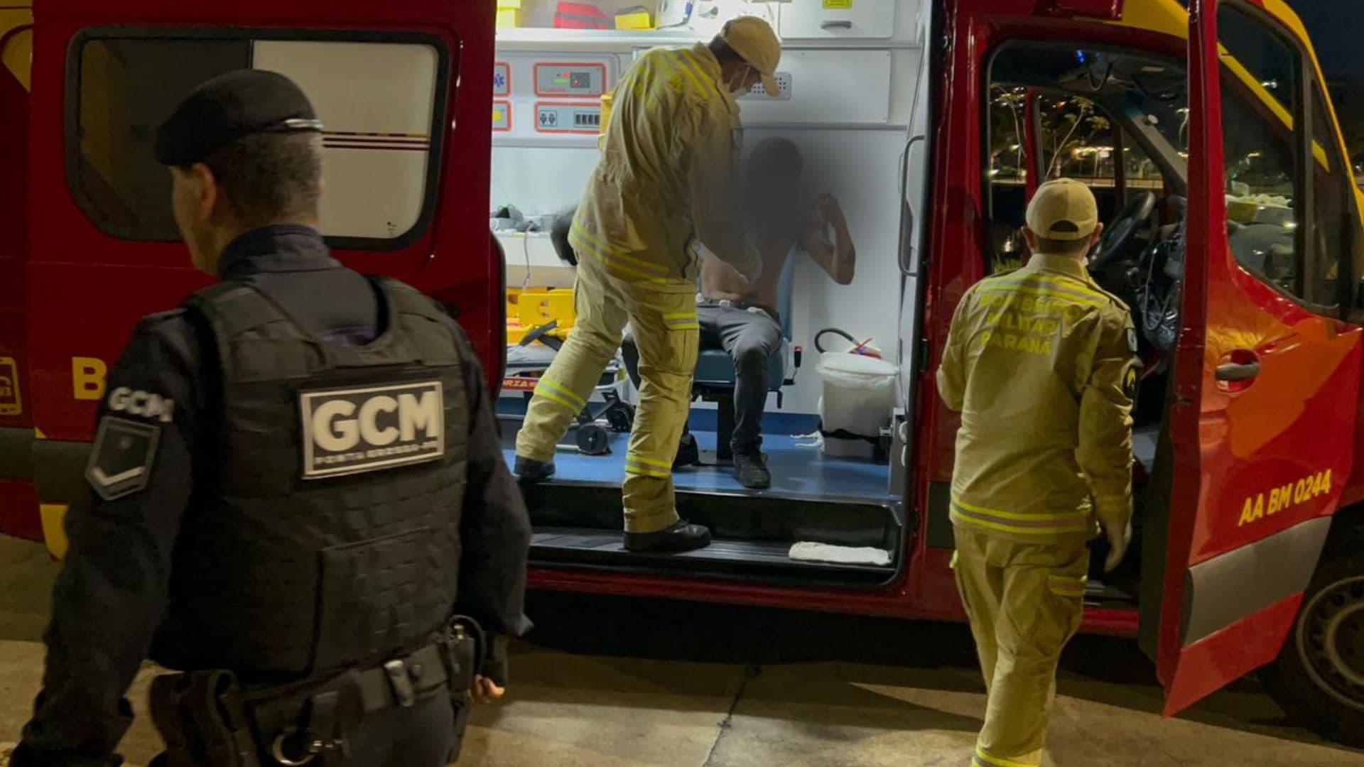 Jovem relata facada no Lago de Olarias em Ponta Grossa e foge de ambulância do SIATE