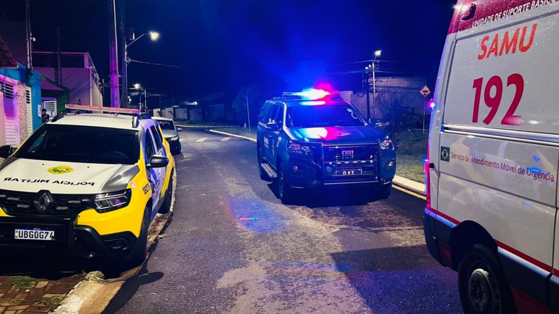 Samu é acionado e homem tenta impedir socorro a mulher em Ponta Grossa