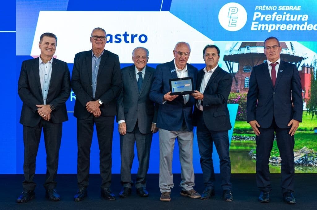 Castro conquista 2º lugar no Prêmio Sebrae Prefeitura Empreendedora