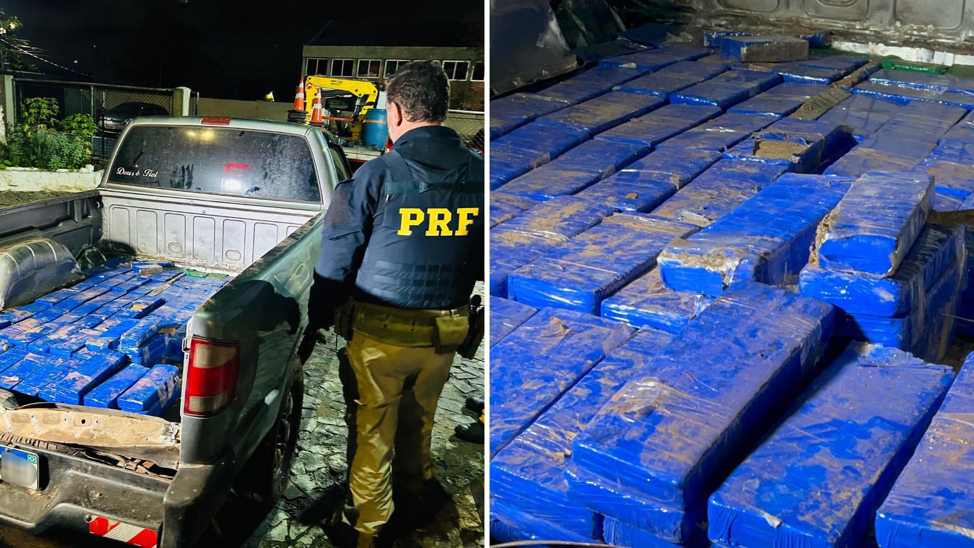 Homem é preso com 103 kg de maconha na BR-376 em Ponta Grossa