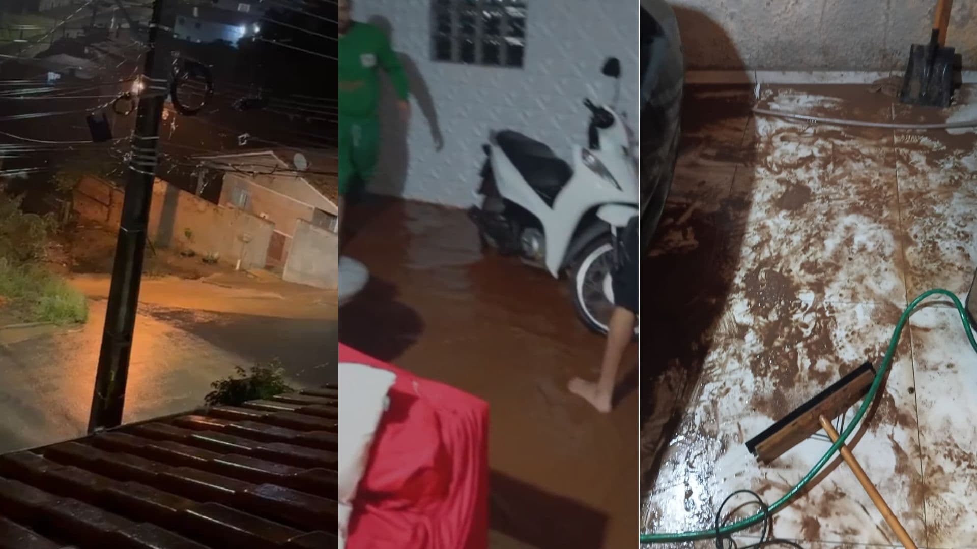 Após estragos da chuva, moradores de PG apontam problemas nas ruas
