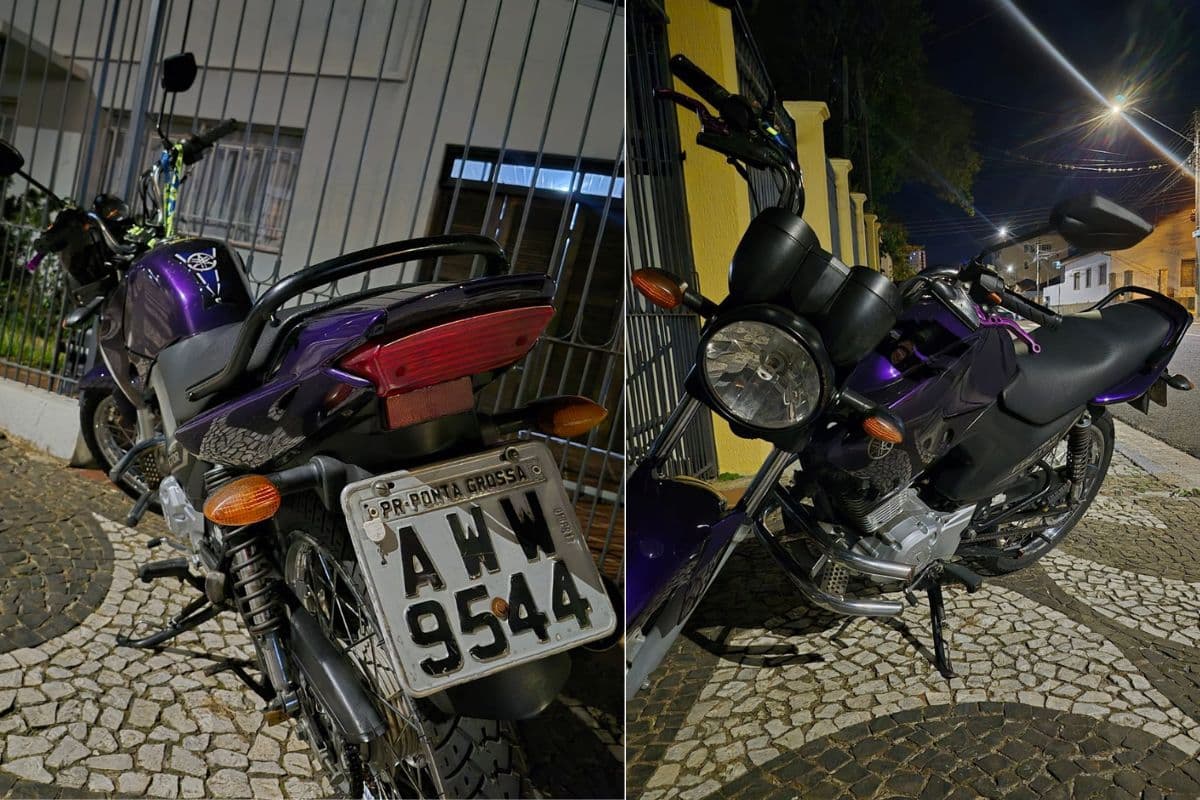 Mãe faz apelo comovente após filho ter moto furtada em PG