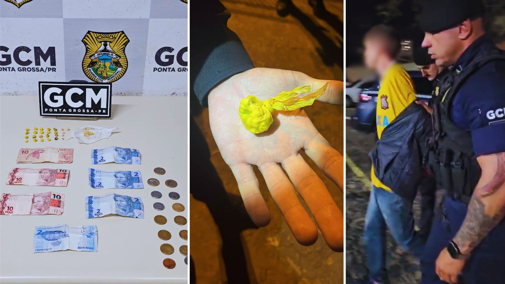 GCM prende dupla por tráfico no Paraguaizinho após flagrante por videomonitoramento