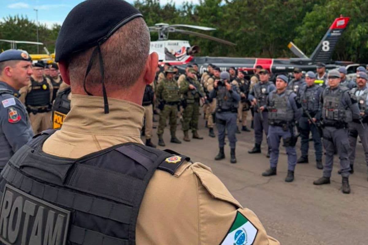 Forças de 5 estados fecham o cerco contra o crime em megaoperação na divisa do PR com SP