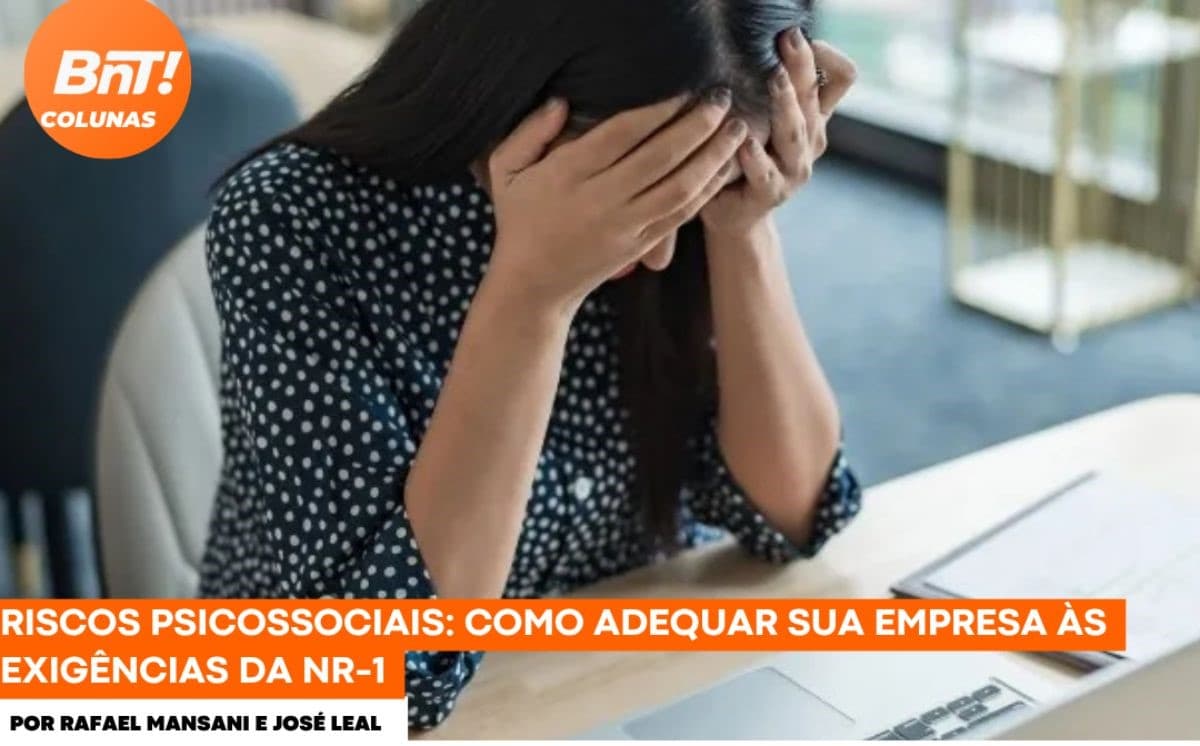 Riscos psicossociais: como adequar sua empresa às exigências da NR-1