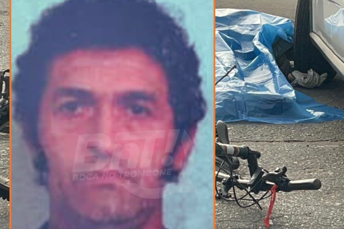 Arma é encontrada ao lado do corpo de ciclista morto durante acidente em PG
